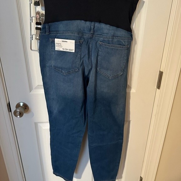 NWT Sonoma  Maternity Jean Jeggings - 16 Short - Picture 3 of 4